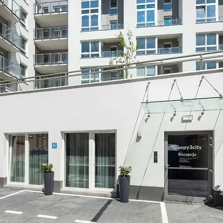 Sleepy3city Batorego 9 Ii 公寓式酒店 格丁尼亚